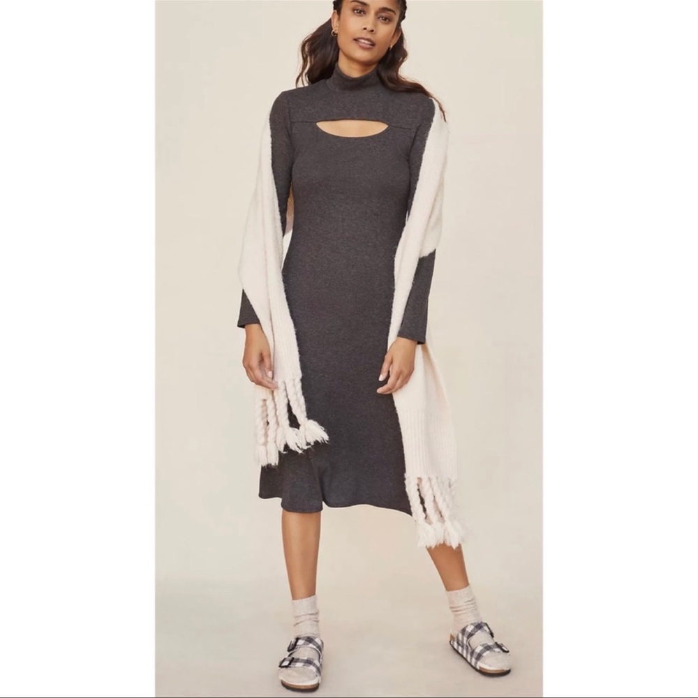 Anthropologie midi Sweater Dress | Size M